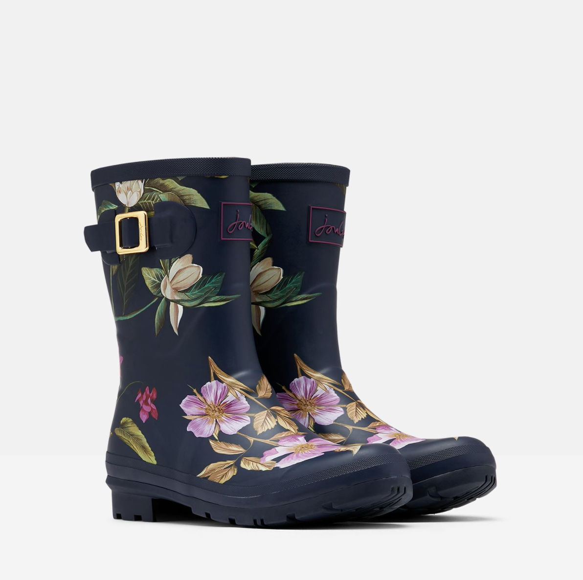 Molly Mid Height Floral Printed Wellies - Bennetts of Derby